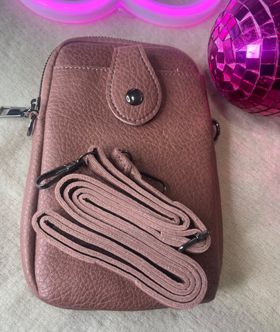 Phone Pouch Bag > Dusky Pink