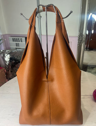 Slouchy Bag In A Bag > Tan