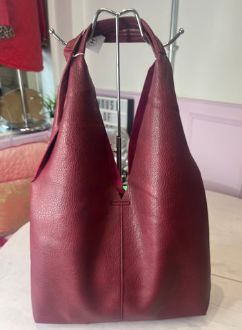 Slouchy Bag In A Bag > Burgundy