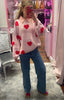 Pinky Queen Of Hearts Jumper