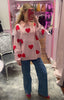 Pinky Queen Of Hearts Jumper