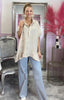 Linen Ruffle Shirt