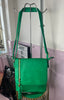 Crossbody Flap Over Bag > Green