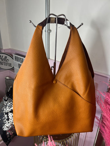 Slouchy Bag In A Bag > Tan