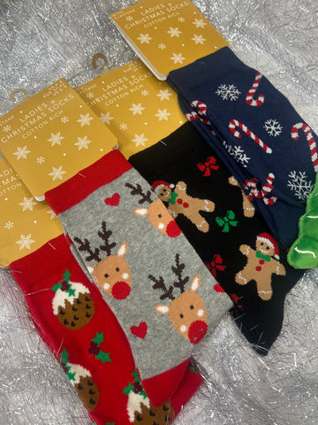 Ladies Sockmas Socks