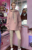 Fleece Lined Hoodie / Dusky Pink