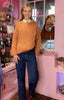 Soft Knit Jumper / Burnt Orange