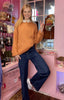 Soft Knit Jumper / Burnt Orange