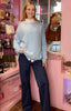 Soft Knit Jumper / Sky Blue