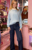 Soft Knit Jumper / Sky Blue