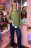 Soft Knit Jumper / Sage