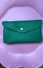 Real Leather Purse / Dark Green