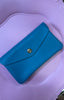 Real Leather Purse / Teal